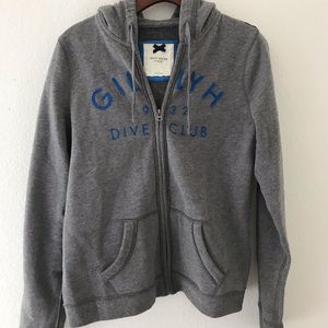 Gray Gilly Hicks Zip-Up Jacket